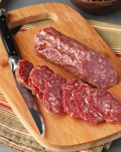 Artisanal Dry-Cured Saucisson Sec, Pork